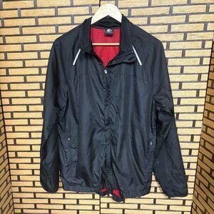 Starter Black Windbreaker Jacket Size Medium
